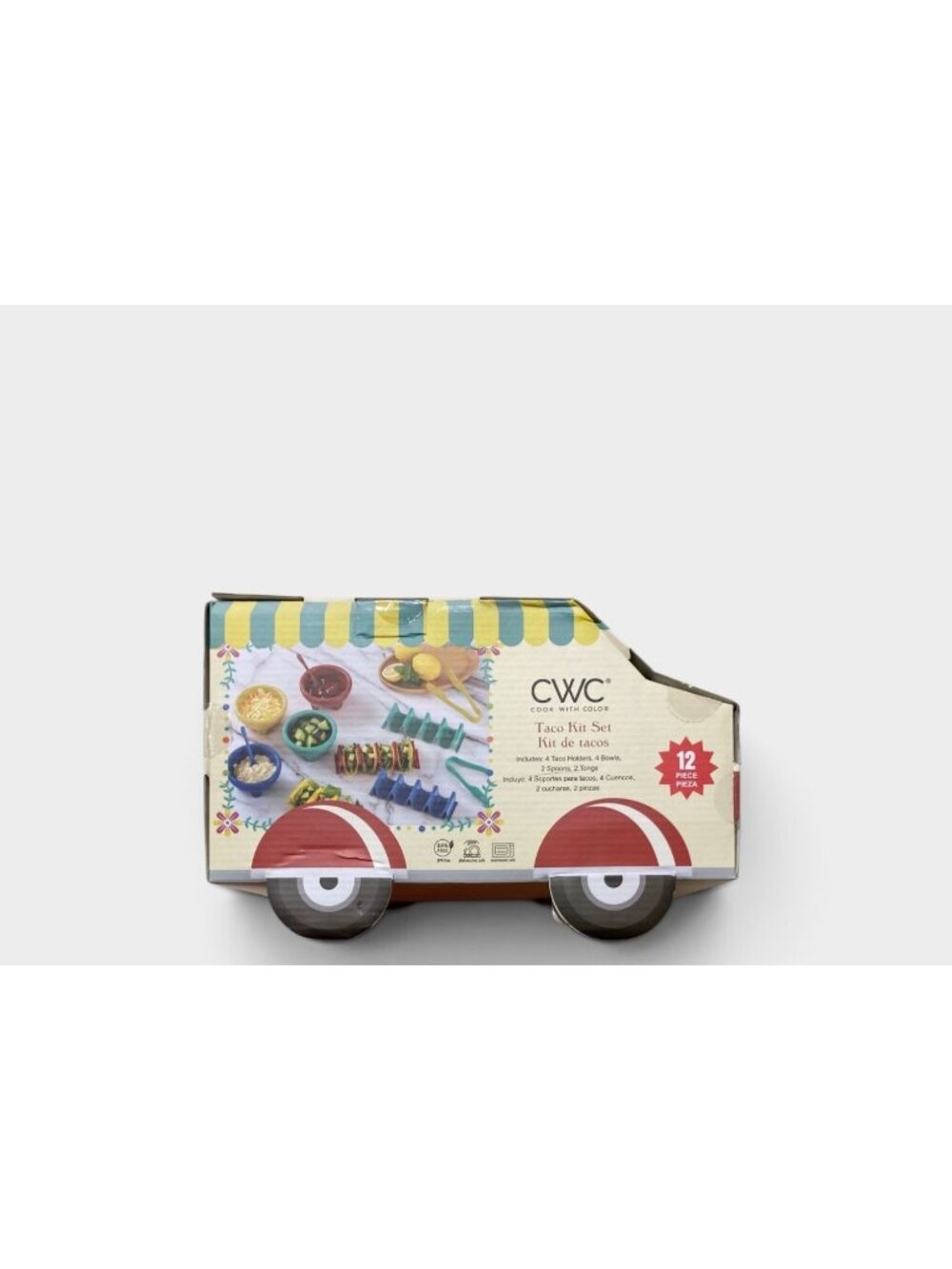 Cook With Color Tania Garcia 12‑Piece Taco Kit Set New in Box
